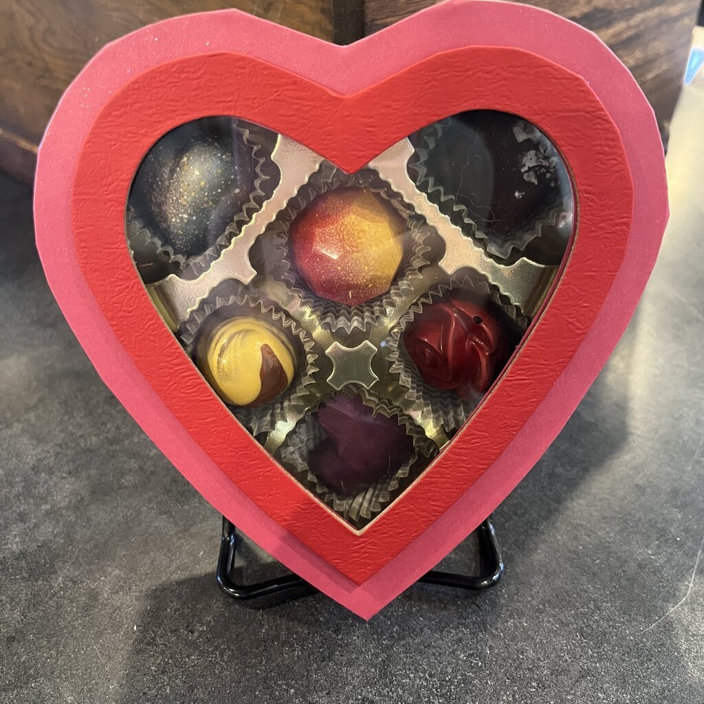 Sweet Driver Chocolates Sweet Driver Chocolates - 6 Piece Heart Shaped Truffle Box