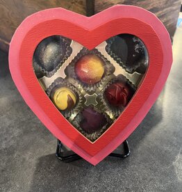 Sweet Driver Chocolates Sweet Driver Chocolates - 6 Piece Heart Shaped Truffle Box