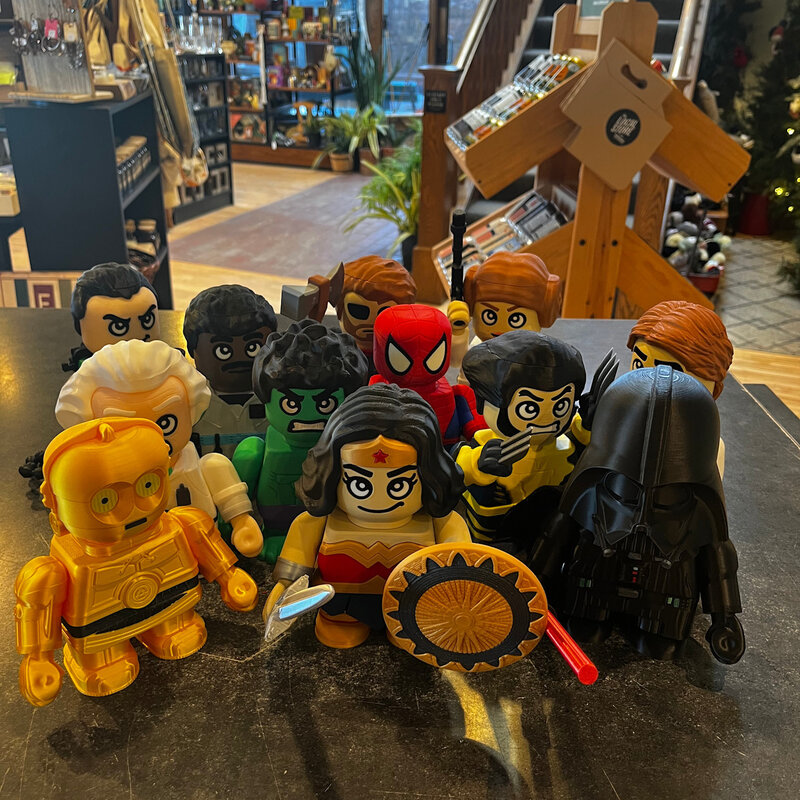 Dave West Assorted 3D Printed Short Figurine