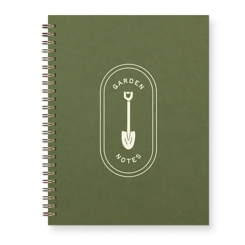 Ruff House Print Shop Lined Notebook - Garden Notes Journal