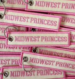 Unexpected Flair Embroidered Keychain - Midwest Princess