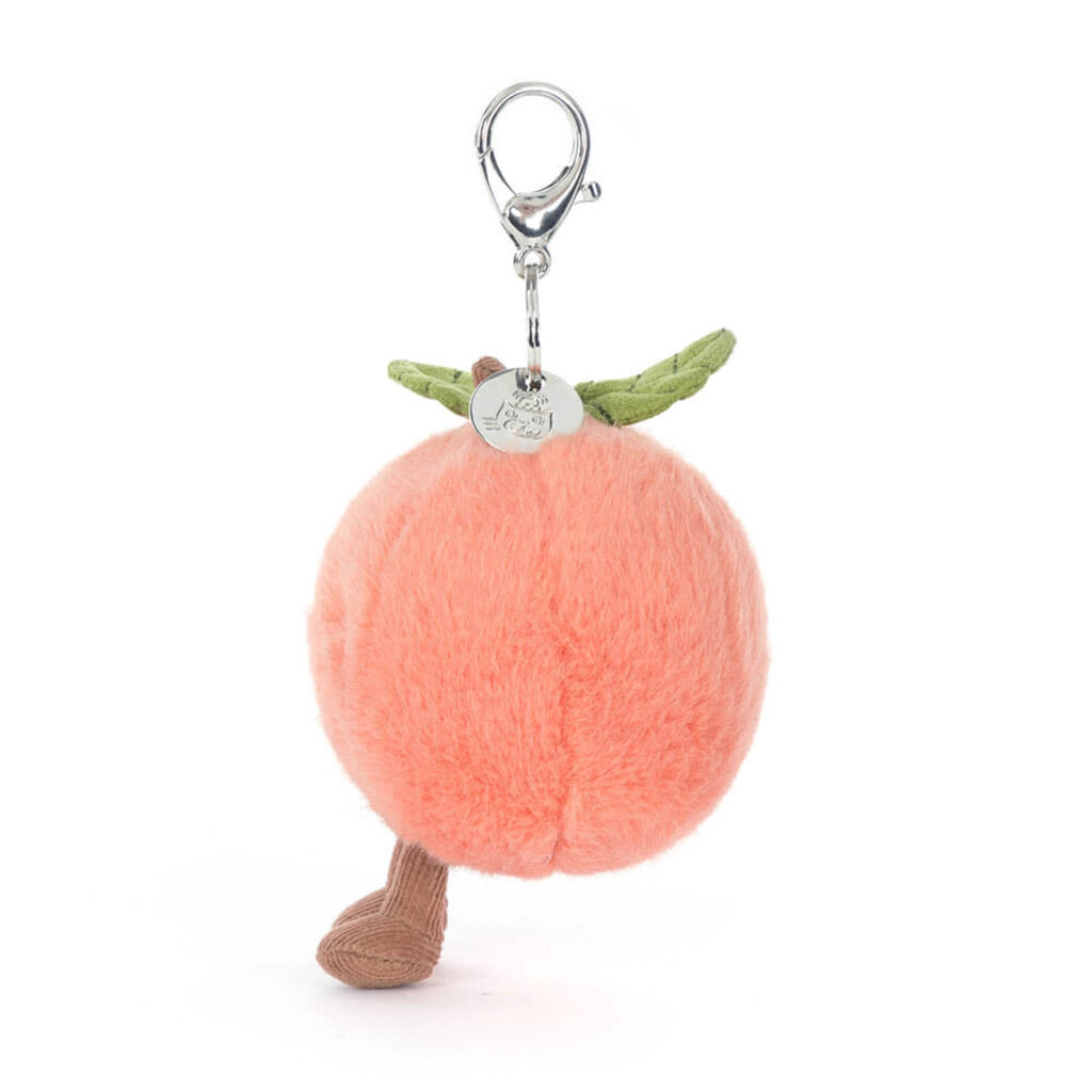 Jelly Cat Amuseables Peach Bag Charm