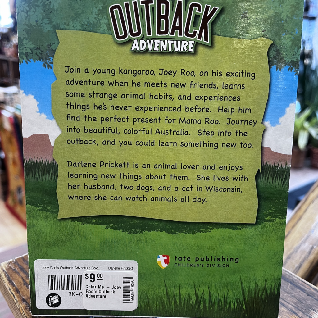 Prickett Darlene Color Me - Joey Roo's Outback Adventure