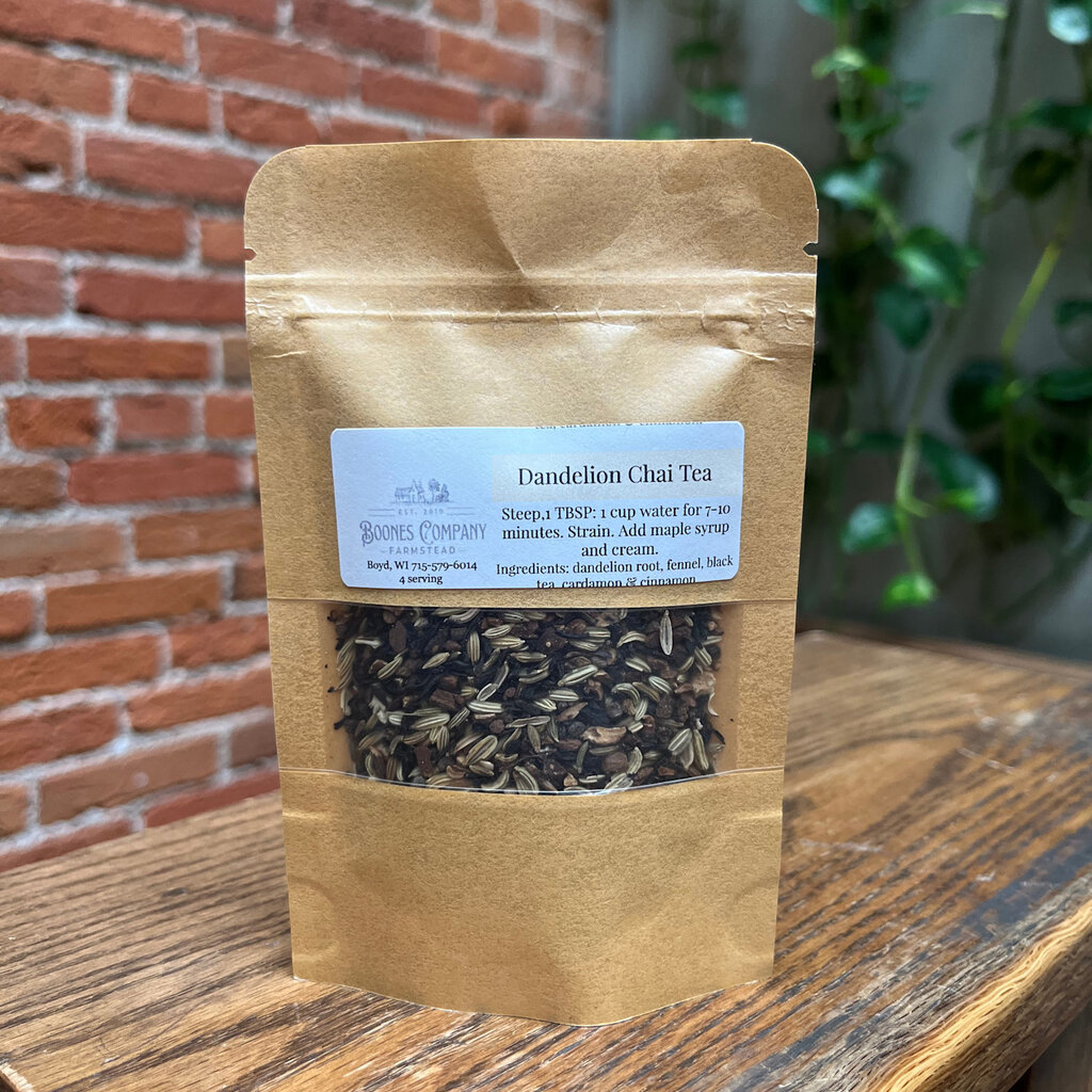 Boones Company Farmstead Dandelion Chai Tea