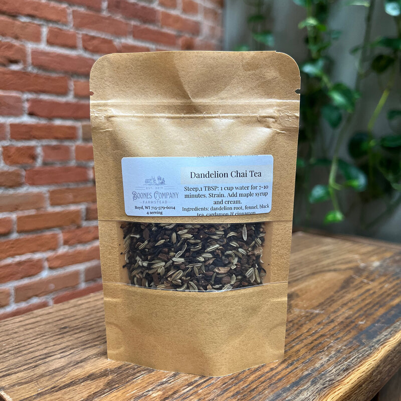 Boones Company Farmstead Dandelion Chai Tea