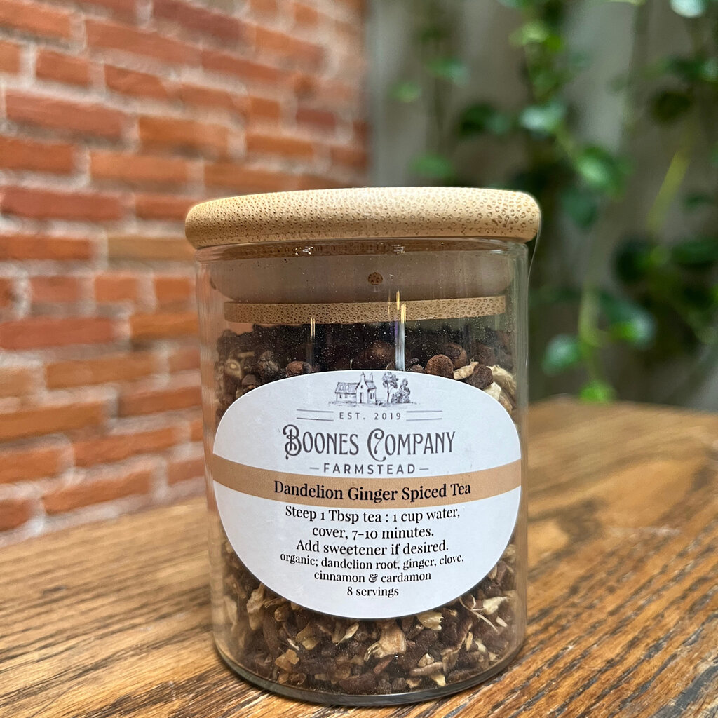 Boones Company Farmstead Dandelion Ginger Spiced Tea (Jar)