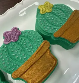 Poppy & Thyme Bath Bomb - Flowering Cactus