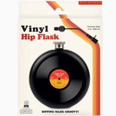 Gift Republic Vinyl Hip Flask