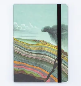 Cognitive Surplus Softcover Notebook Large: Layers of Geologic History