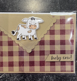 chelsea Wisner Card Congratulations- Cow