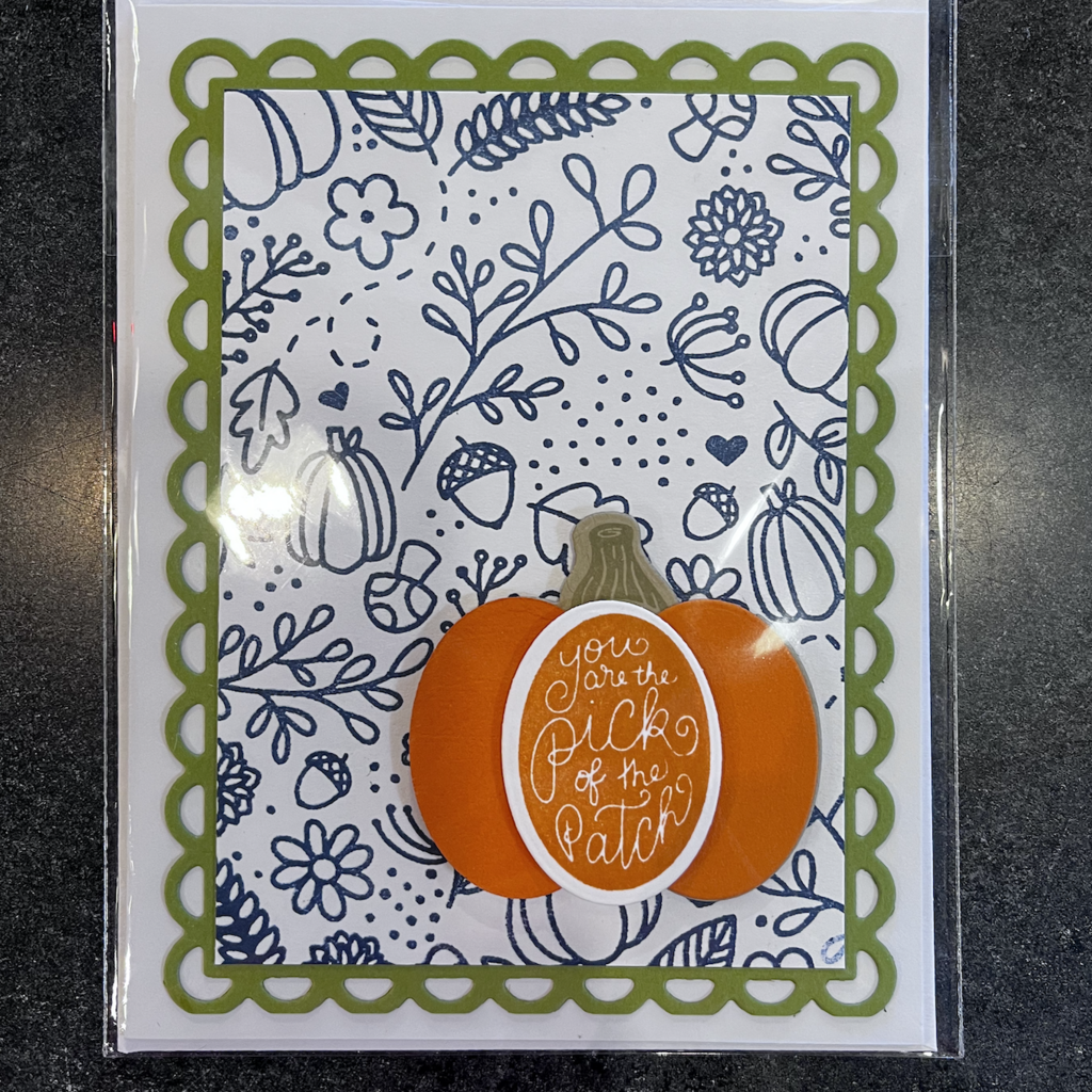 chelsea Wisner Card Fall- Pumpkin