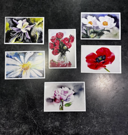 Amy Beidleman Flowers Greeting Card Set - (Set of 12)