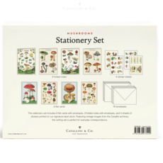Cavallini Mushrooms Stationery Set