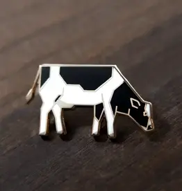 Prairi Lu Studio Cow Enamel Pin