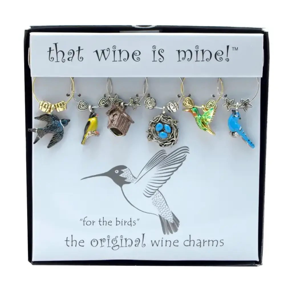 Supreme Housewares 6-Piece Wine Charms -