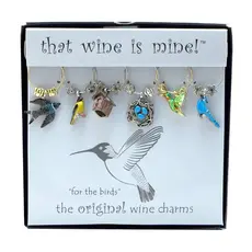 Supreme Housewares 6-Piece Wine Charms -