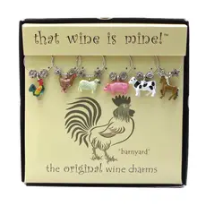 Supreme Housewares 6-Piece Wine Charms -