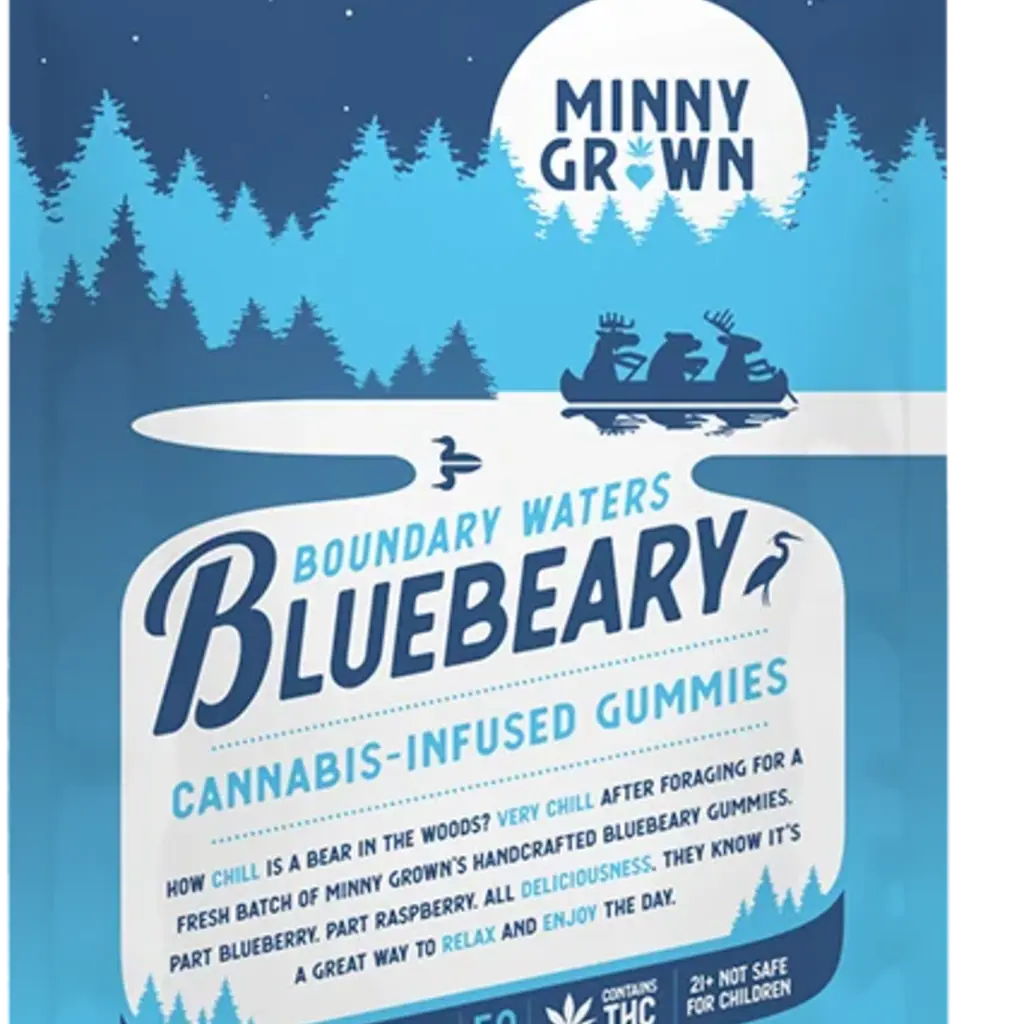 Minny Grown Gummies - Boundary Waters Bluebeary