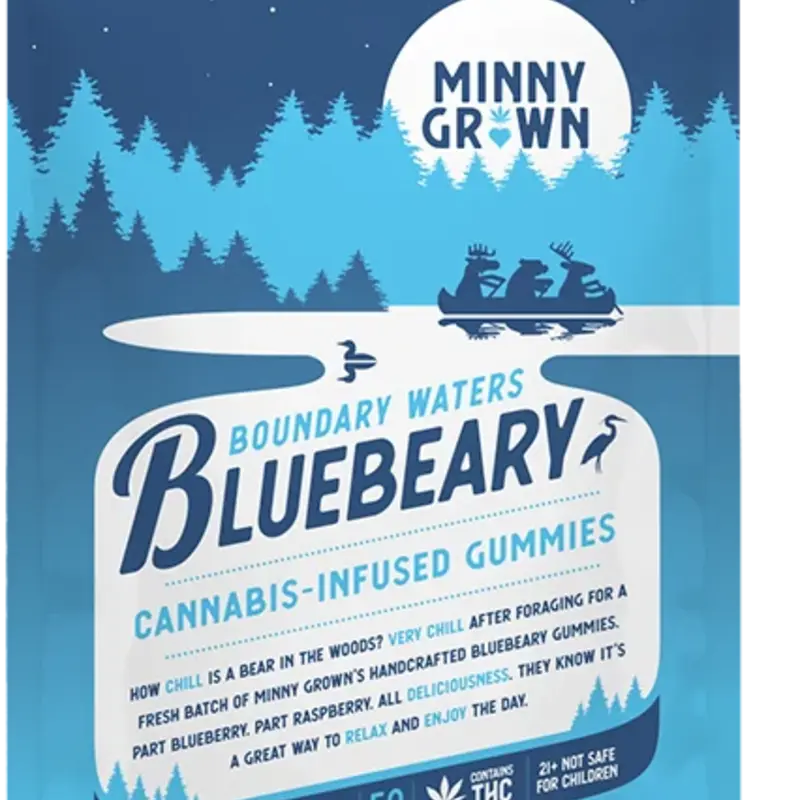 Minny Grown Gummies - Boundary Waters Bluebeary