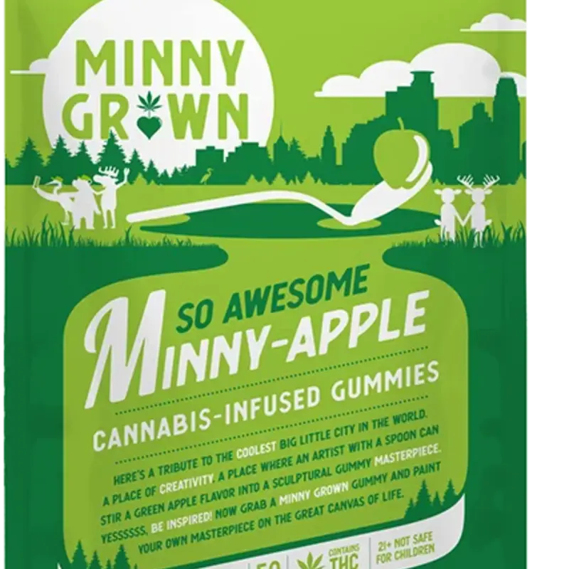 Minny Grown Gummies - So Awesome Minny Apple
