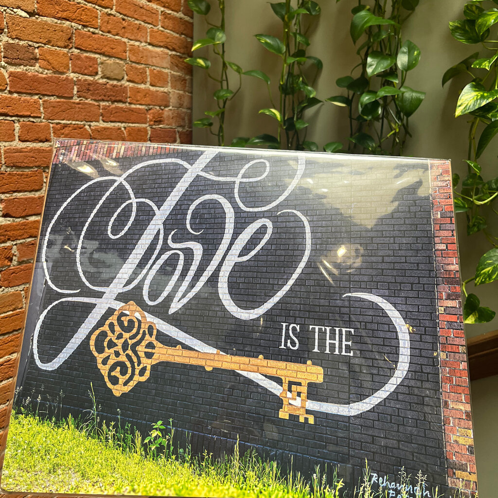 16 x 20 Love is the Key Mural Print
