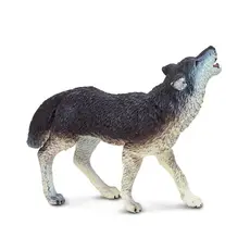Safari Toys Animal Toy - Gray Wolf