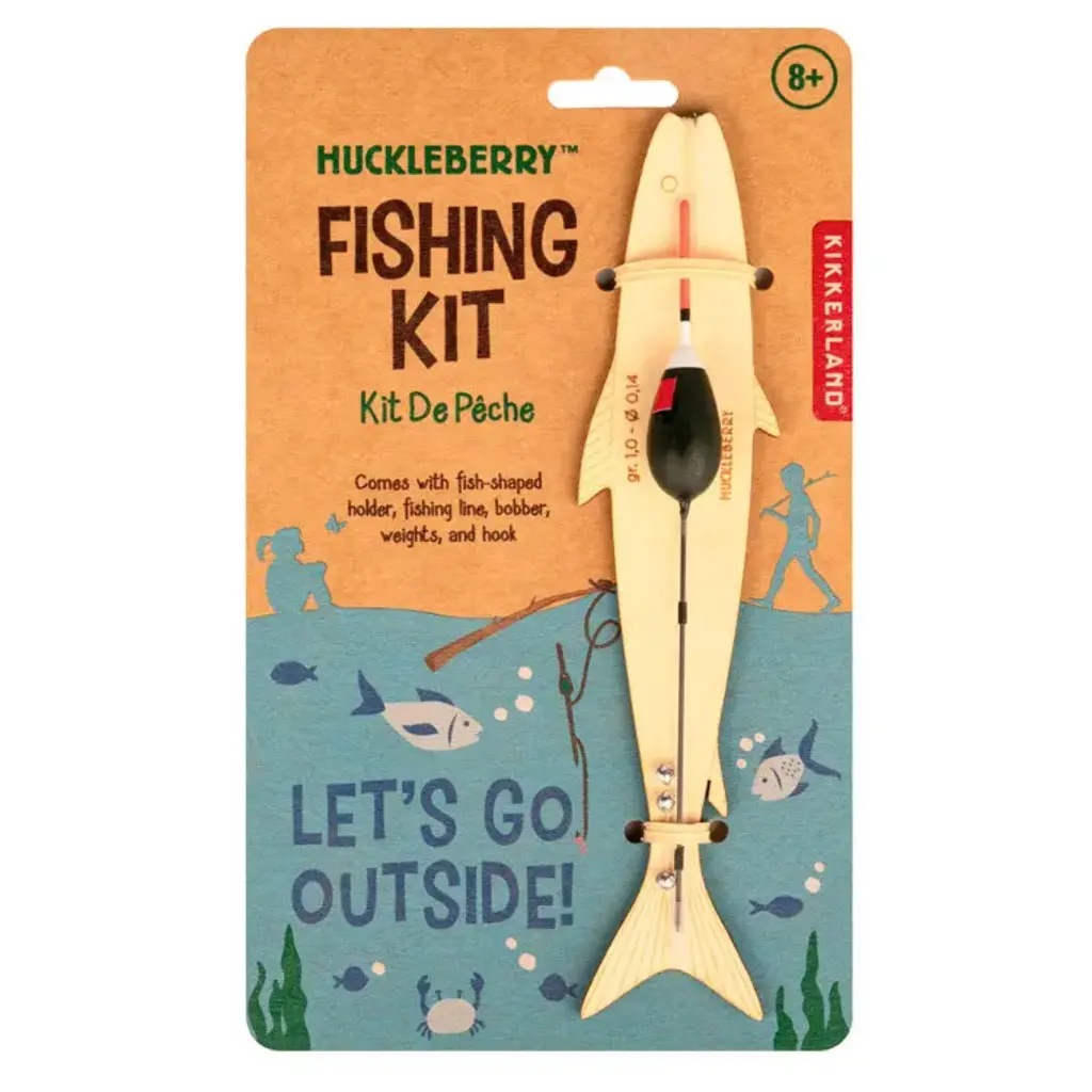 Kikkerland Huckleberry Fishing Kit