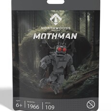 Northwoods Bricks Mini Mothman 109pc Brick Set