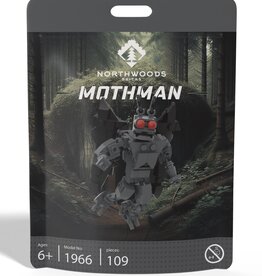 Northwoods Bricks Mini Mothman 109pc Brick Set