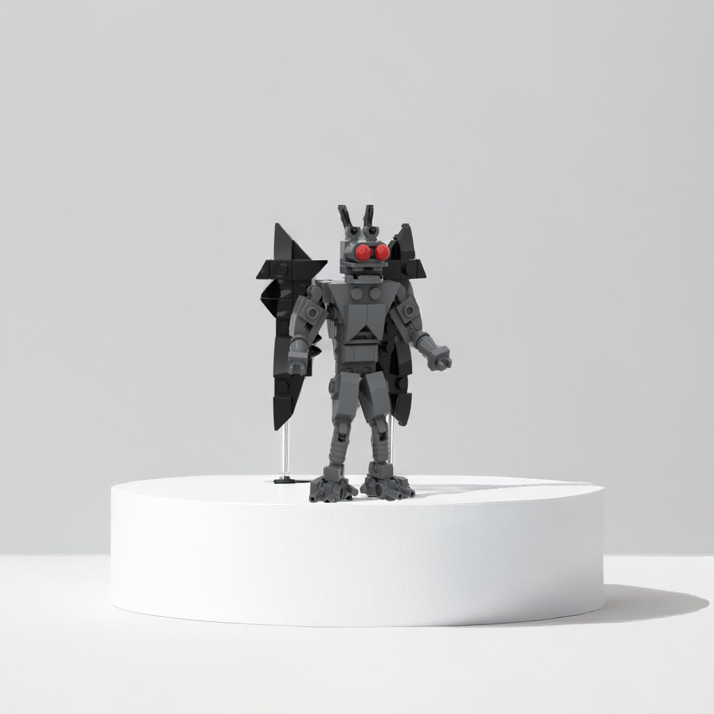 Northwoods Bricks Mini Mothman 109pc Brick Set