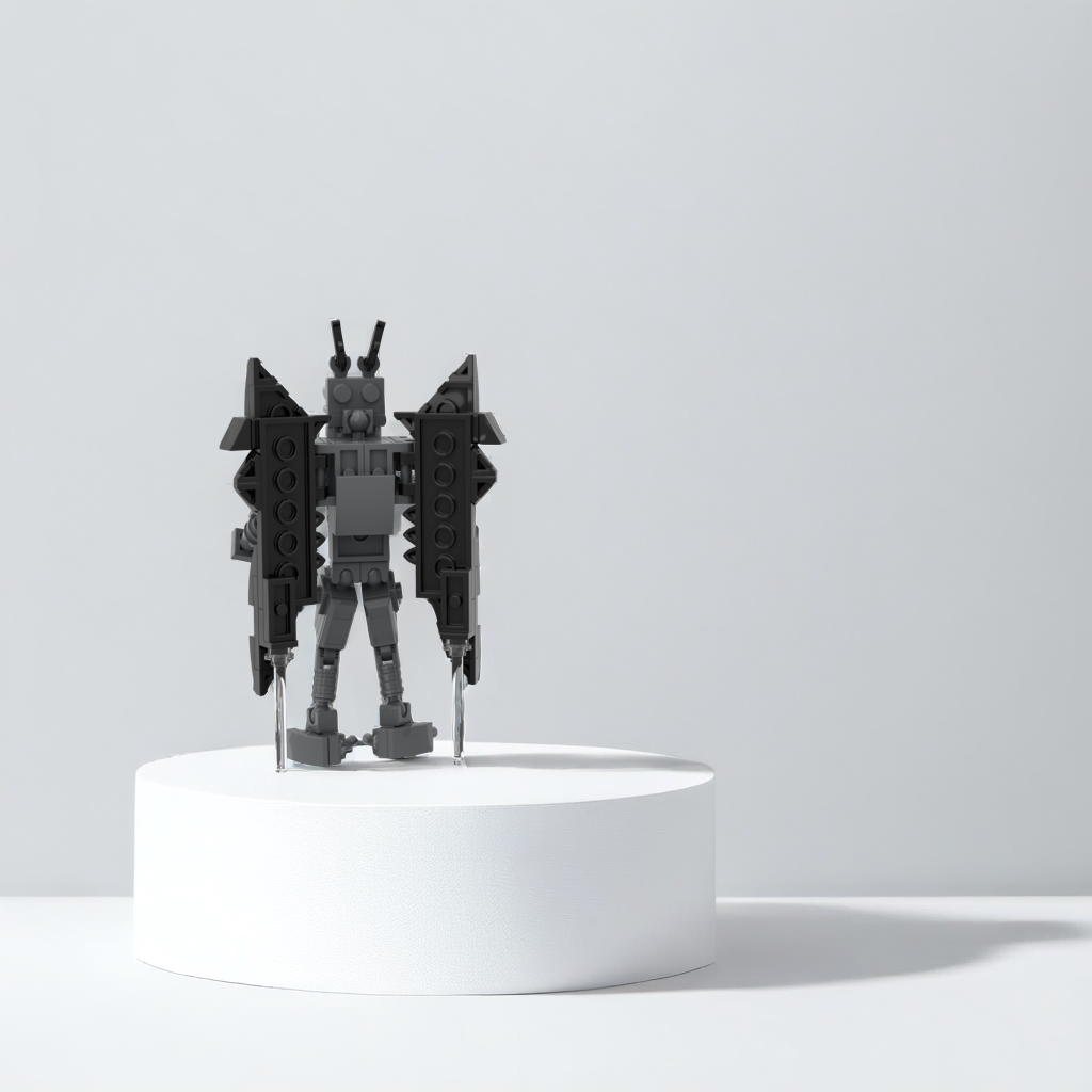 Northwoods Bricks Mini Mothman 109pc Brick Set