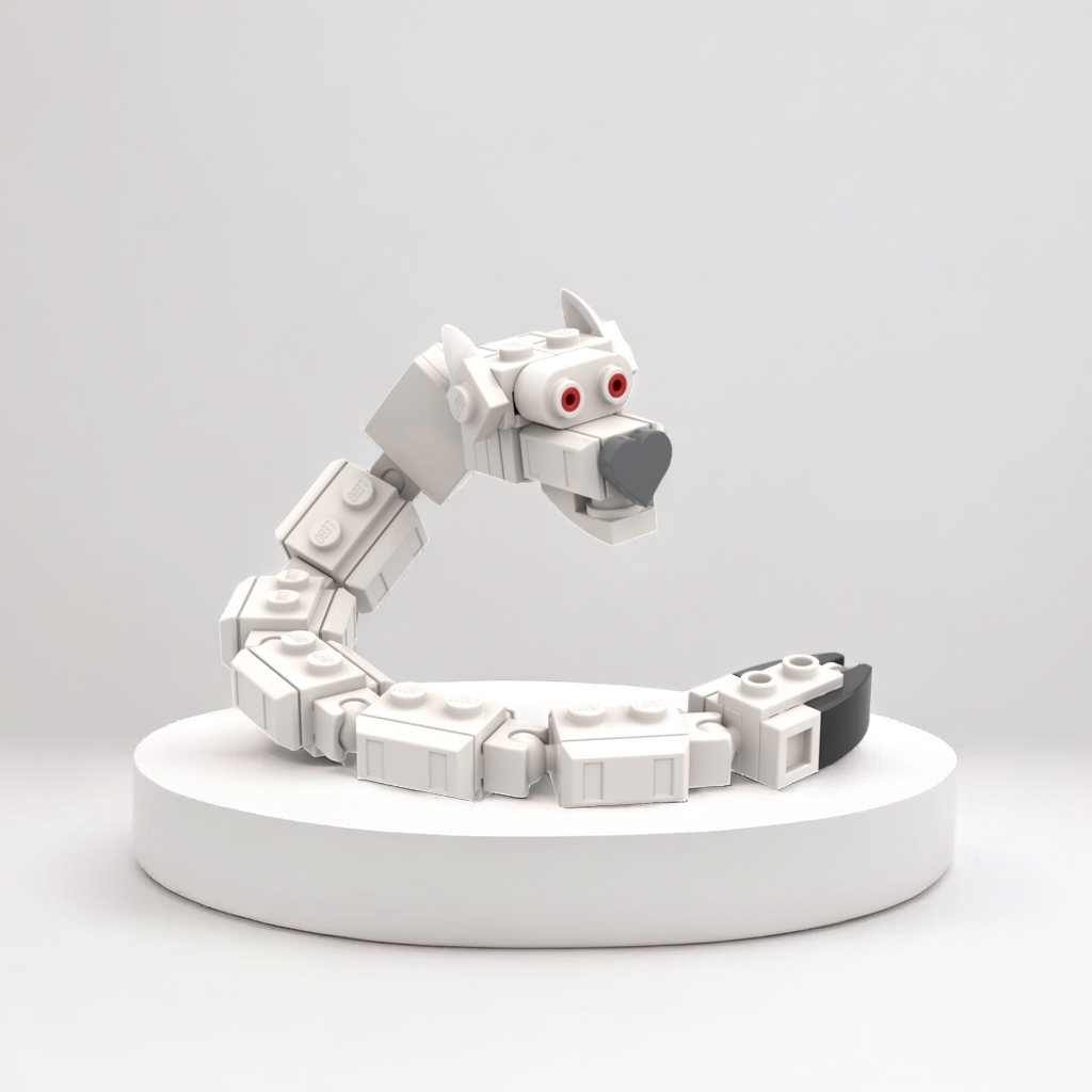 Northwoods Bricks Snow Wasset 59pc Brick Set