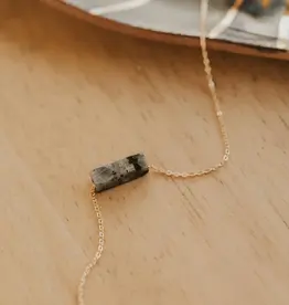 Hello Adorn Jewelry Hello Adorn - Ash Gemma Necklace - Gold