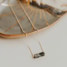 Hello Adorn Jewelry Hello Adorn - Ash Gemma Necklace - Gold