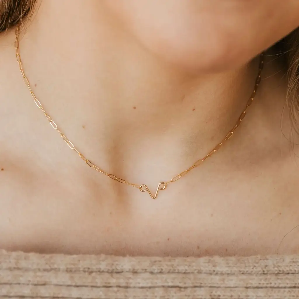 Hello Adorn Jewelry Hello Adorn - Lady Like Necklace - 14k Gold Fill