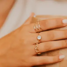 Hello Adorn Jewelry Hello Adorn - Cove Ring - Gold