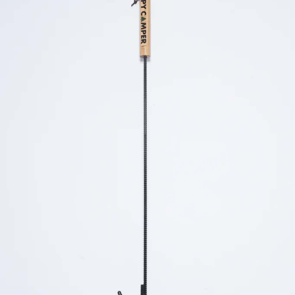 Ame High Log Crafts Outdoor Fire Poker - Happy Camper