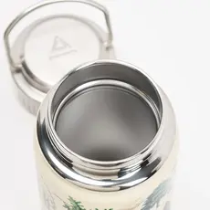 Cognitive Surplus 12 oz. Stainless Steel Vacuum Flask - Woodland Forest