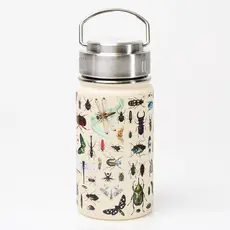 Cognitive Surplus 12 oz. Stainless Steel Vacuum Flask - Insects