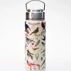 Cognitive Surplus Stainless Steel Vacuum Flask 18 oz  - Birds