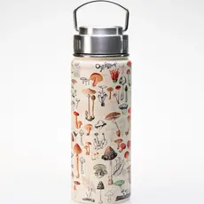 Cognitive Surplus Stainless Steel Vacuum Flask 18 oz - Mushrooms