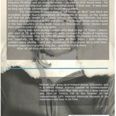 Lyga Michael V1 Lost to Time: Little Known Stories of Wisconsin's World War II Men and Women