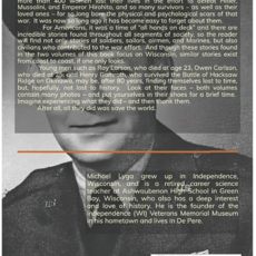 Lyga Michael V2 Lost to Time: Little Known Stories of Wisconsin's World War II Men and Women
