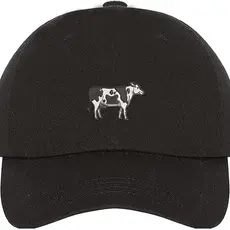 Holstein Cow Embroidered Baseball Hat -