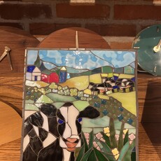 Encore Arts Encore Arts Pottery - Cow Farm Mosaic