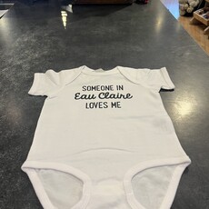 Volume One Onesie - Someone in Eau Claire Loves Me (3-6 Months)