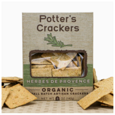 Potter's Crackers Potter's Crackers: Herbes de Provence (5 oz.)