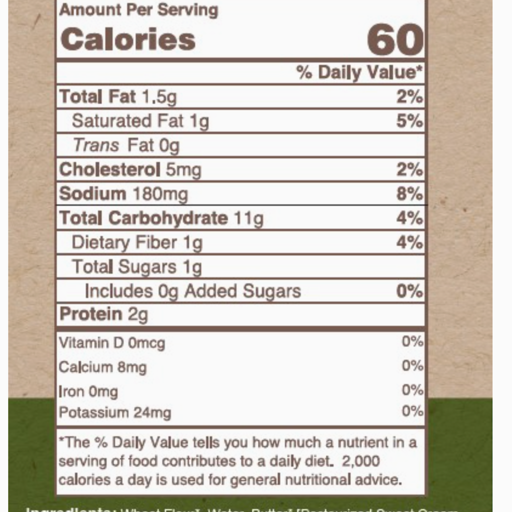 Potter's Crackers Potter's Oyster Crackers: Rosemary Thyme