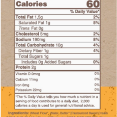 Potter's Crackers Potter's Oyster Crackers: Wisconsin Cheddar