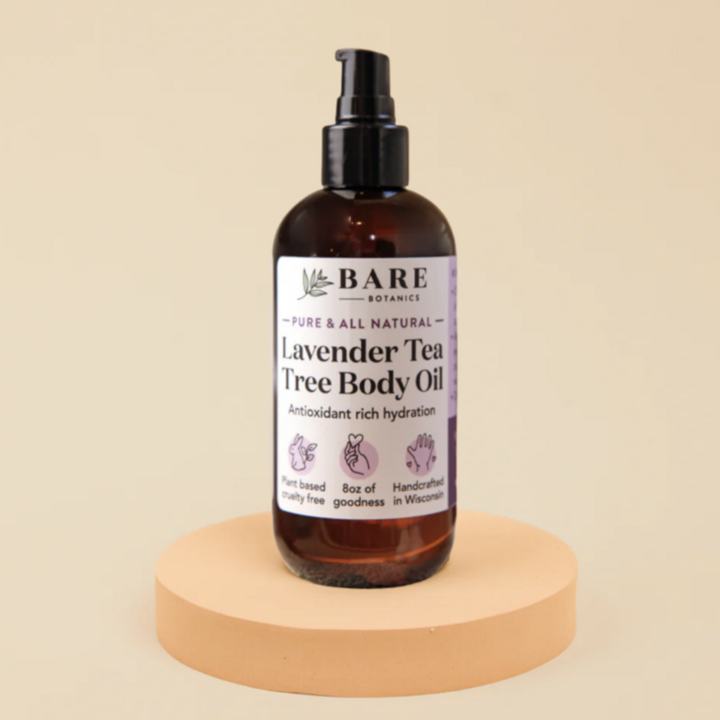 Bare Botanics Lavender Tea Tree Body Oil